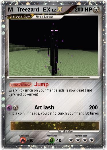 Pokemon M   Treezard   EX