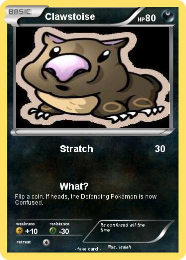 Pokemon Clawstoise