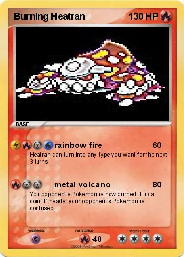 Pokemon Burning Heatran