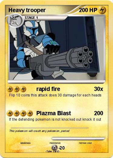 Pokemon Heavy trooper