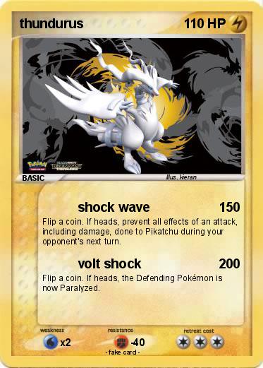 Pokemon thundurus