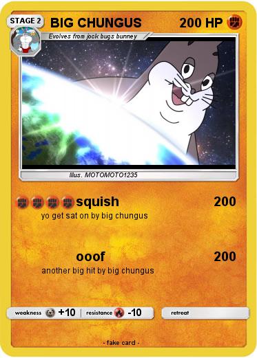 Pokemon BIG CHUNGUS