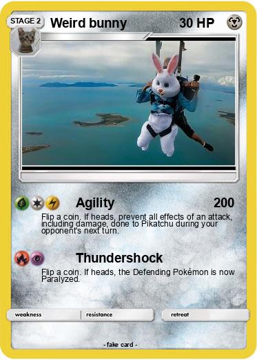 Pokemon Weird bunny