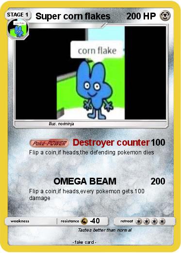 Pokemon Super corn flakes