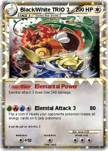 Pokemon Black/White TRIO 3