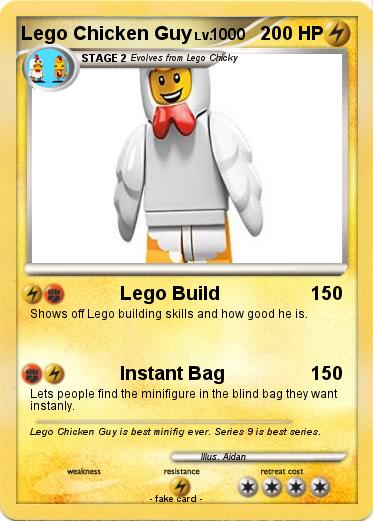 Pokemon Lego Chicken Guy