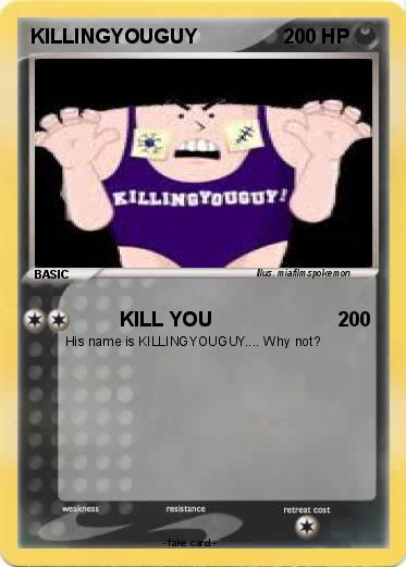 Pokemon KILLINGYOUGUY