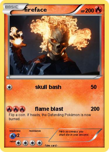 Pokemon fireface