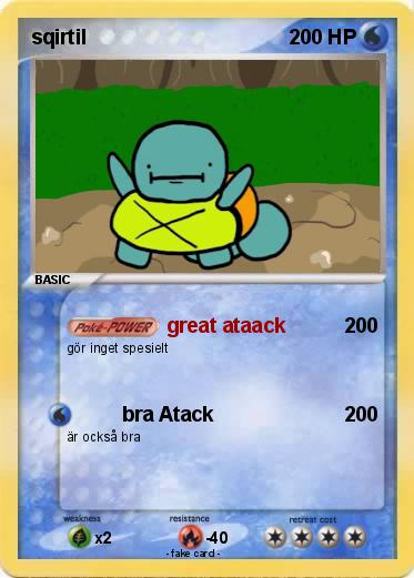 Pokemon sqirtil