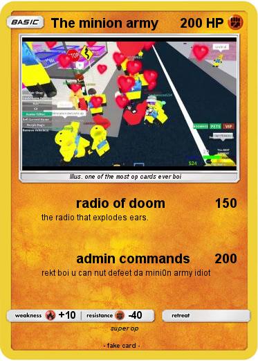 Pokemon The minion army