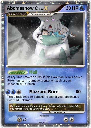 Pokemon Abomasnow C