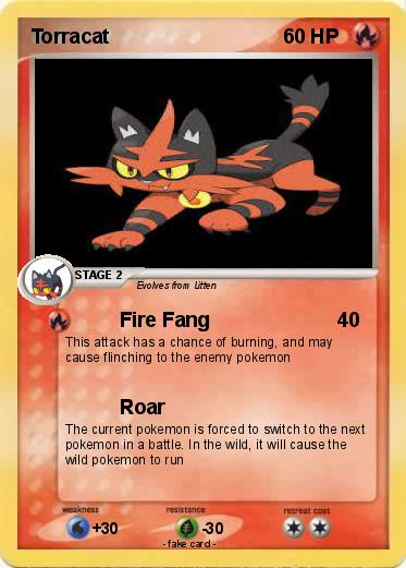 Pokemon Torracat