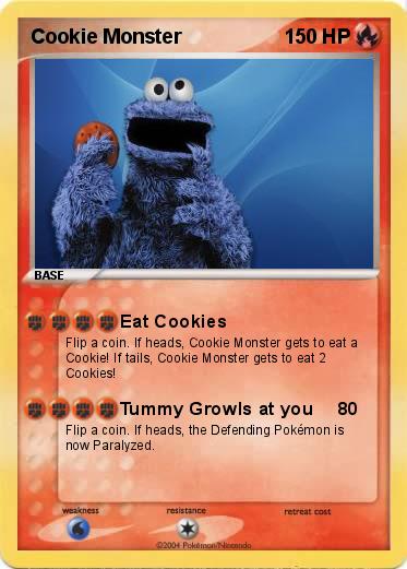 Pokemon Cookie Monster