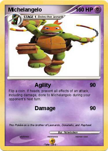 Pokemon Michelangelo