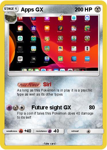 Pokemon Apps GX