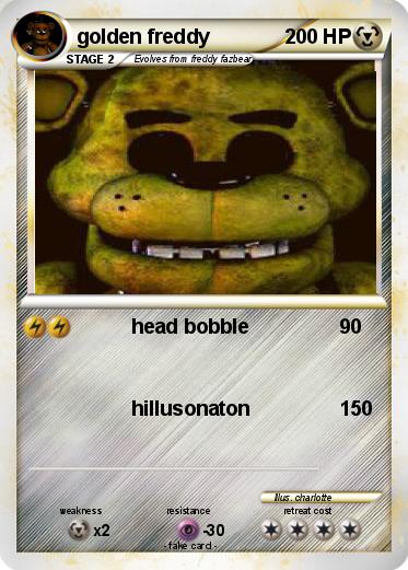 Pokemon golden freddy