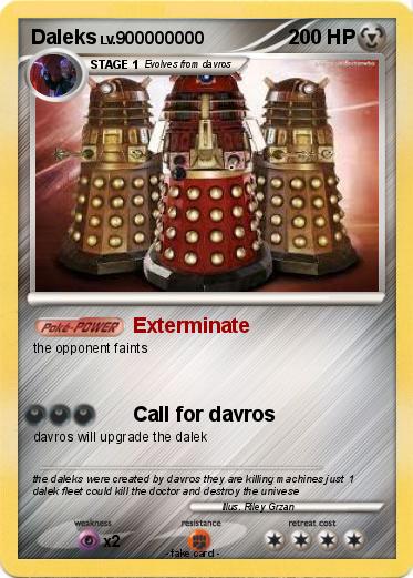 Pokemon Daleks