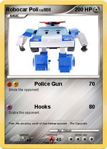 Pokemon Robocar Poli