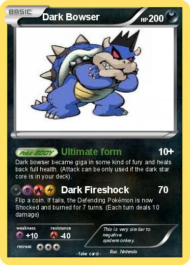 Pokemon Dark Bowser