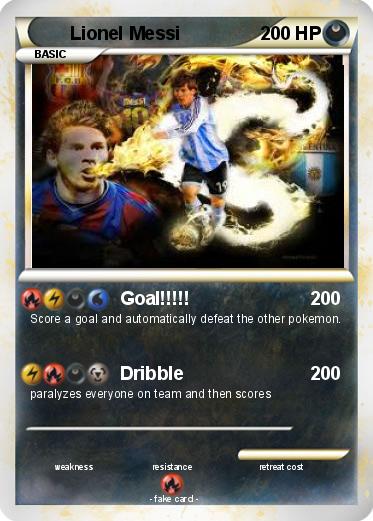 Pokemon Lionel Messi