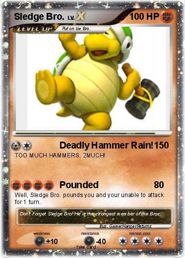 Pokemon Sledge Bro.