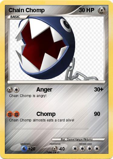 Pokemon Chain Chomp
