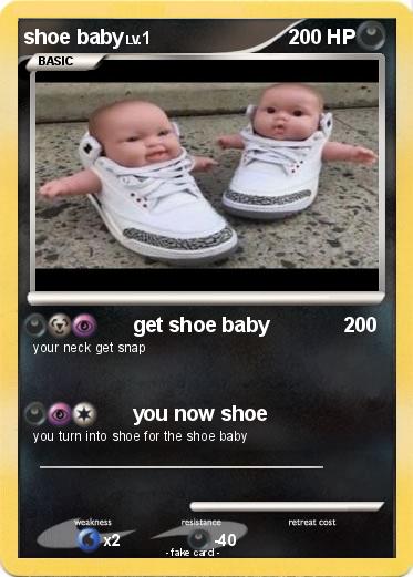 Pokemon shoe baby