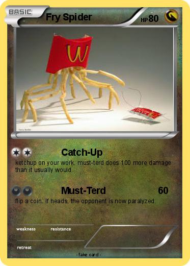 Pokemon Fry Spider