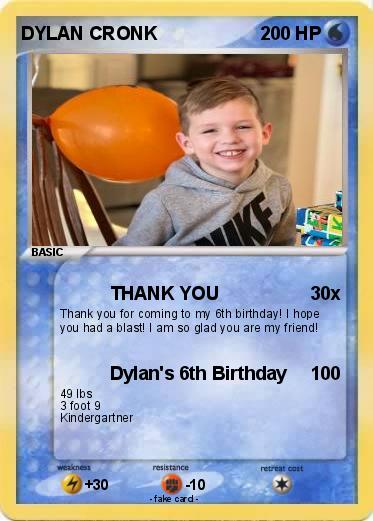 Pokemon DYLAN CRONK