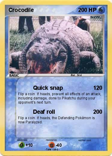 Pokemon Crocodile
