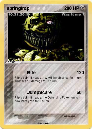 Pokemon springtrap