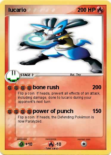 Pokemon lucario