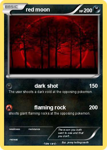 Pokemon red moon