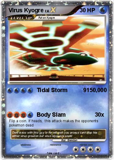 Pokemon Virus Kyogre