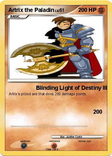 Pokemon Artrix the Paladin
