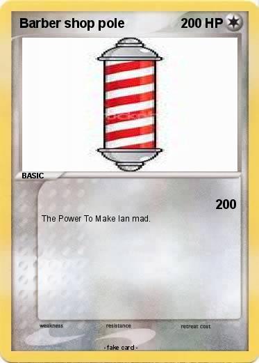 Pokemon Barber shop pole