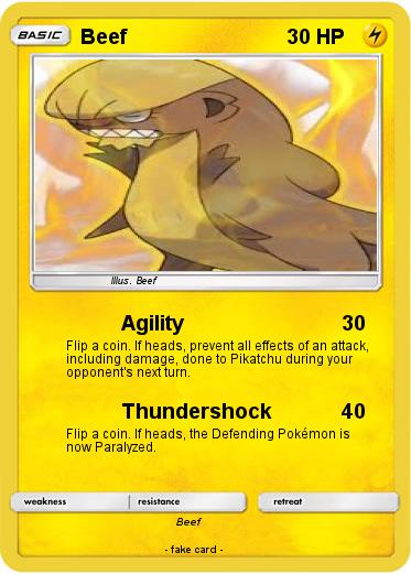 Pokemon Beef