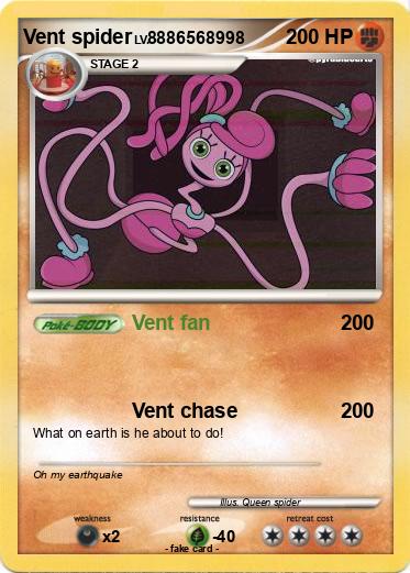 Pokemon Vent spider
