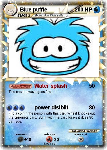 Pokemon Blue puffle