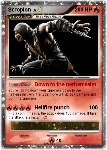 Pokemon Scropion