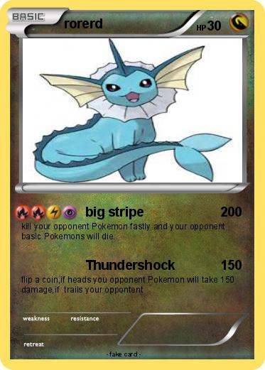 Pokemon rorerd