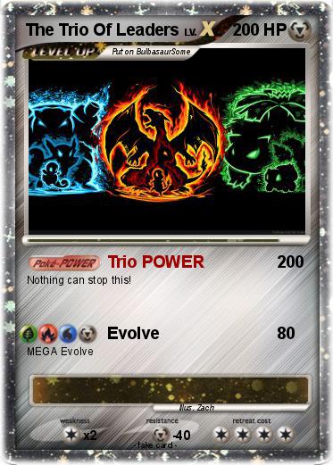Pokemon The Trio Of Leaders