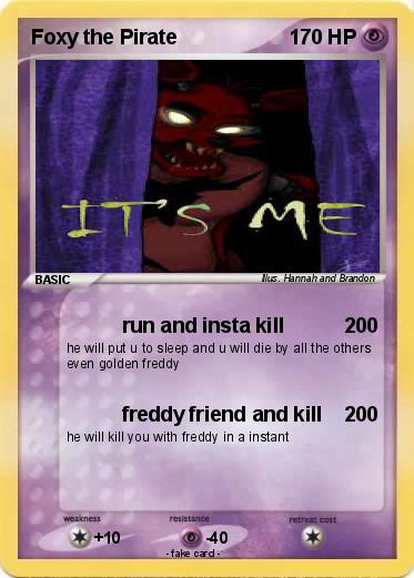 Pokemon Foxy the Pirate