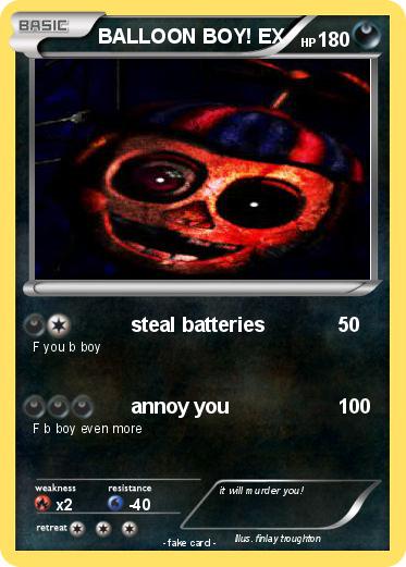 Pokemon BALLOON BOY! EX