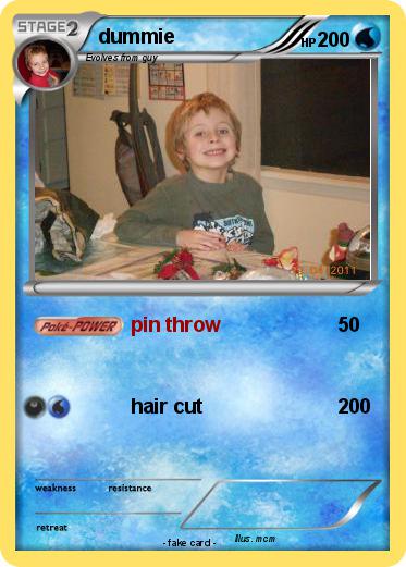 Pokemon dummie