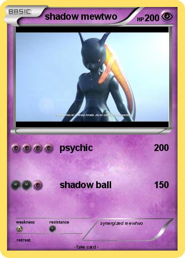 Pokemon shadow mewtwo