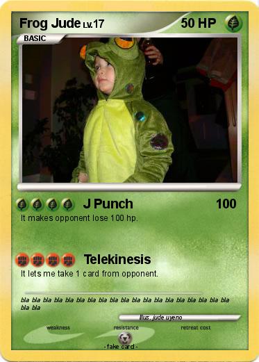 Pokemon Frog Jude
