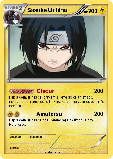 Pokemon Sasuke Uchiha