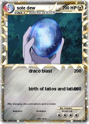 Pokemon sole dew