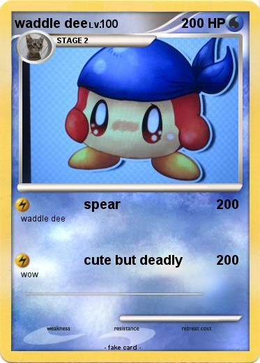 Pokemon waddle dee